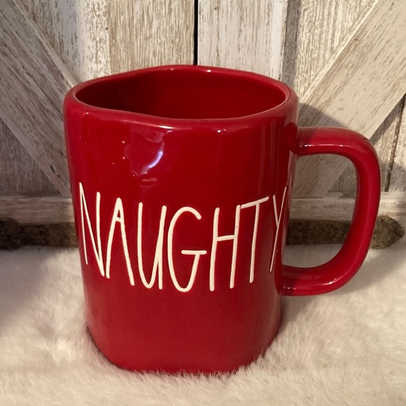 Rae Dunn Naughty/Nice Mug - Picture 1 of 4